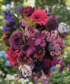 Ramo de flores moradas y malvas "Ramito de Violetas"