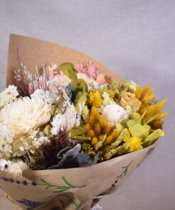 Bouquet de Flores Secas y Preservadas